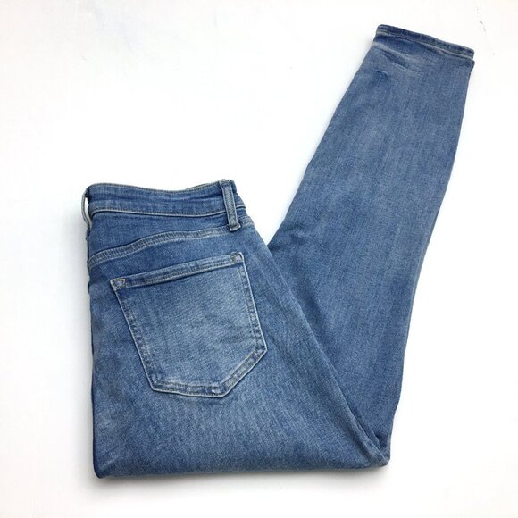 Gap Denim Women's Jeans Curvy Legging Button Fly Distressed Stretch size 10 - Picture 8 of 8